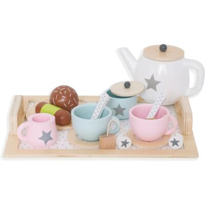 JabaDaBaDo - Kinder Holz-Teeset - 13 Stück JabaDaBaDo - Kinder Holz-Teeset - 13 Stück