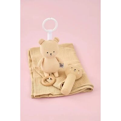 Jabadabado Babygave Teddykram - Gavesæt Jabadabado Babygave Teddykram - Gavesæt