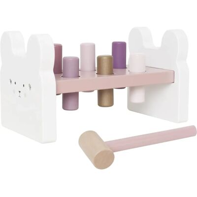 Jabadabado Hasen Hammer Peg - Holzspielzeug für Kinder Jabadabado Hasen Hammer Peg - Holzspielzeug für Kinder