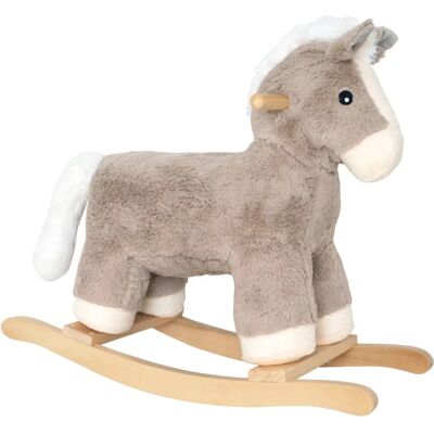 Jabadabado Cheval en Peluche à Bascule - Plush rocker horse - Publicité Jabadabado Cheval en Peluche à Bascule - Plush rocker horse - Publicité