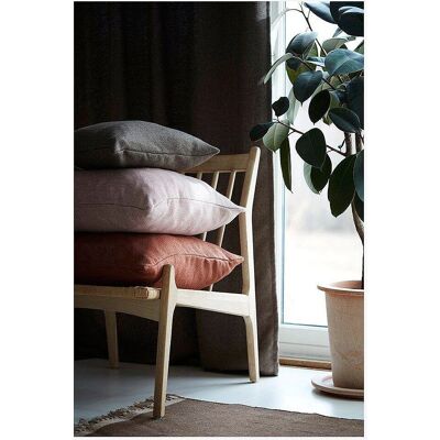 Svanefors Greenwich 60x60cm Putetrekk - Brun Svanefors Greenwich 60x60cm Putetrekk - Brun