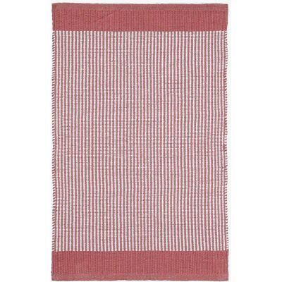 Svanefors Rosa Tæppe Striber - 170x240 cm - Bomuld Svanefors Rosa Tæppe Striber - 170x240 cm - Bomuld