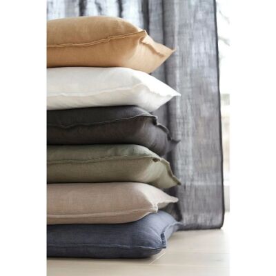 Svanefors Cecil vit kuddfodral - 45X45 - OEKO-TEX Svanefors Cecil vit kuddfodral - 45X45 - OEKO-TEX