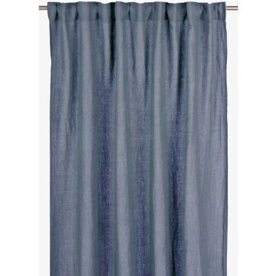 Svanefors Blå linnegardiner halvhvite - 2-pack - Standard 100 Svanefors Blå linnegardiner halvhvite - 2-pack - Standard 100