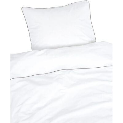 Svanefors Hvid Carlton Sengesæt - 220x220cm Svanefors Hvid Carlton Sengesæt - 220x220cm