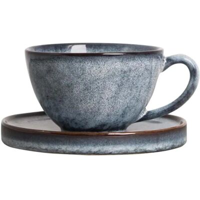 Byon Jade Kopp med fat - Porcelæn, oppvaskmaskinvennlig, 25cl Byon Jade Kopp med fat - Porcelæn, oppvaskmaskinvennlig, 25cl