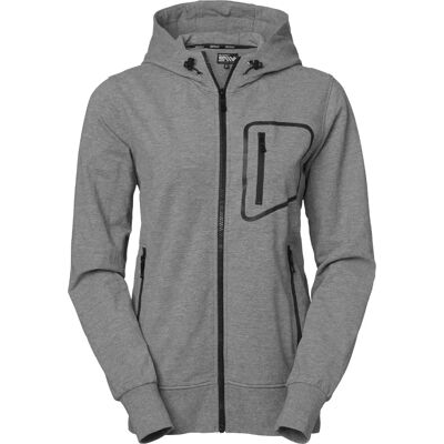 SouthWest Dame Mia Sweatshirt - Gråmelert - Hverdags- & Sporty SouthWest Dame Mia Sweatshirt - Gråmelert - Hverdags- & Sporty