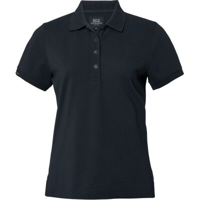 SouthWest - Wera Solid Polo - Marineblå - Polo Shirt SouthWest - Wera Solid Polo - Marineblå - Polo Shirt