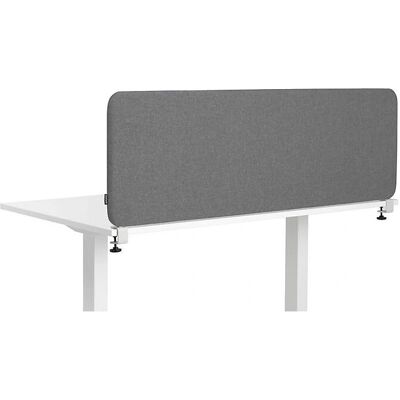 Divisor de mesa Kaiserkraft - Acústico, Textil, Madera, Gris Divisor de mesa Kaiserkraft - Acústico, Textil, Madera, Gris