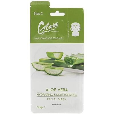 Glam Of Sweden H01493 Maschera viso - Idratante, Aloe Vera, Nutriente Glam Of Sweden H01493 Maschera viso - Idratante, Aloe Vera, Nutriente
