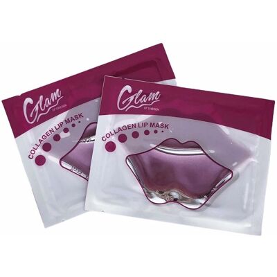 Glam Of Sweden Maschera per le Labbra al Collagene - Set di 2, Idratante e Ringiovanente Glam Of Sweden Maschera per le Labbra al Collagene - Set di 2, Idratante e Ringiovanente