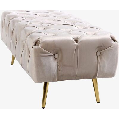 NORDFORM King Grå Plysj Sofa & Fodskammel NORDFORM King Grå Plysj Sofa & Fodskammel
