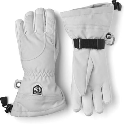 Hestra Damen Heli Ski 5 Finger (30610) - hellgrau & offwhite Hestra Damen Heli Ski 5 Finger (30610) - hellgrau & offwhite
