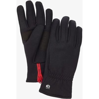 Hestra - Touch Point Fleece Liner Jr. - Sort - 116/122 - Handsker Hestra - Touch Point Fleece Liner Jr. - Sort - 116/122 - Handsker