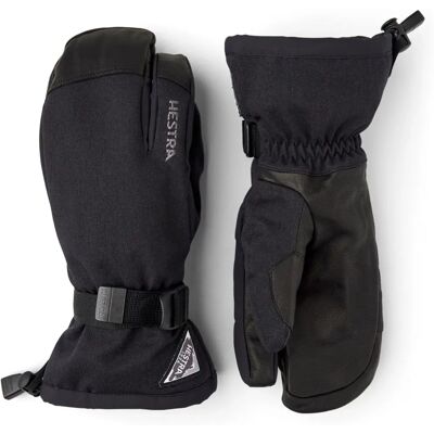 Hestra Powder Gauntlet - 3-Finger Skihandschuhe - Schwarz Hestra Powder Gauntlet - 3-Finger Skihandschuhe - Schwarz