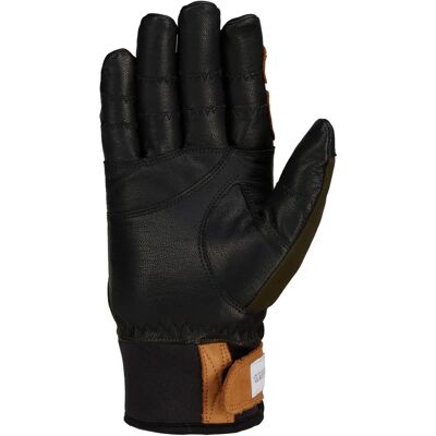 Hestra Dunkelgrün/Schwarz Wollfrottée-Handschuhe - Handschuhe Hestra Dunkelgrün/Schwarz Wollfrottée-Handschuhe - Handschuhe