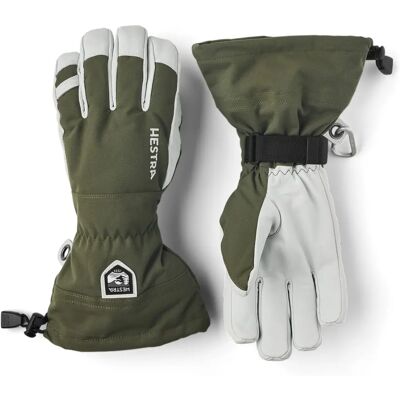 Hestra Army Leather Heli Ski Hansker - Oliven - Skihansker Hestra Army Leather Heli Ski Hansker - Oliven - Skihansker