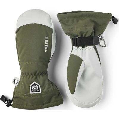 Hestra Olive Army Leather Heli Ski Handschuhe Hestra Olive Army Leather Heli Ski Handschuhe