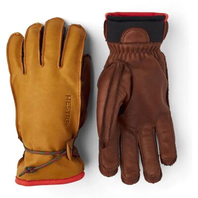 Gants Hestra Wakayama - Marine/Marron - Gant en cuir isolant - Publicité Gants Hestra Wakayama - Marine/Marron - Gant en cuir isolant - Publicité