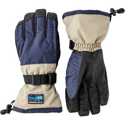 Hestra Gauntlet Sr. - 5 Finger, Dunkel Marine / Beige - Handschuhe Hestra Gauntlet Sr. - 5 Finger, Dunkel Marine / Beige - Handschuhe