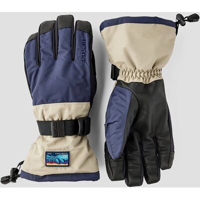 Hestra Gauntlet Sr. - 5 Finger, Dunkel Marine / Beige - Handschuhe Hestra Gauntlet Sr. - 5 Finger, Dunkel Marine / Beige - Handschuhe