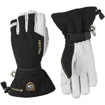 Hestra Army Leather Gore-Tex Handschoen - Zwart/Wit - Maat 7 - Ski & Snowboard Hestra Army Leather Gore-Tex Handschoen - Zwart/Wit - Maat 7 - Ski & Snowboard