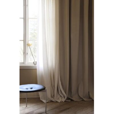 Mimou Genbrugt uldgardin - Naturfarve - 250cm Mimou Genbrugt uldgardin - Naturfarve - 250cm