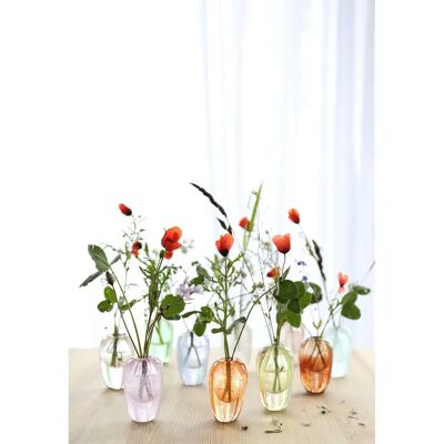 Mimou Liv Hvid Håndblæst Vase - Vase Mimou Liv Hvid Håndblæst Vase - Vase