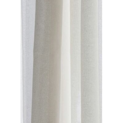 Mimou - Verho Vivi återvunnen, dubbel bredd - Vit - 250cm Mimou - Verho Vivi återvunnen, dubbel bredd - Vit - 250cm