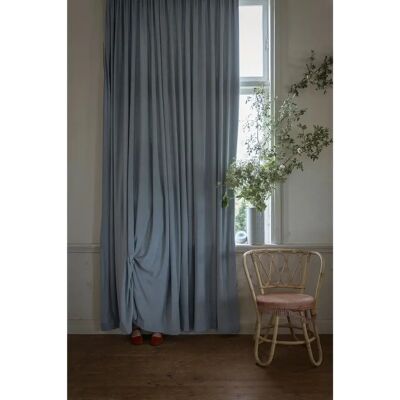 Mimou Fløjlgardin - Sininen 290 - Velour Curtain Mimou Fløjlgardin - Sininen 290 - Velour Curtain