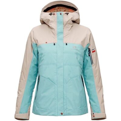 Elevenate Womens St Moritz Ski Jacket - Blue - Insulated Ski Jacket Elevenate Womens St Moritz Ski Jacket - Blue - Insulated Ski Jacket