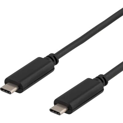 Deltaco USB Kaapeli - 0,25m - Musta - USB 3.2 Gen 1 Deltaco USB Kaapeli - 0,25m - Musta - USB 3.2 Gen 1