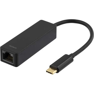 Deltaco USBC-GIGA Netzwerkkarte - Gigabit Ethernet USB-C Deltaco USBC-GIGA Netzwerkkarte - Gigabit Ethernet USB-C