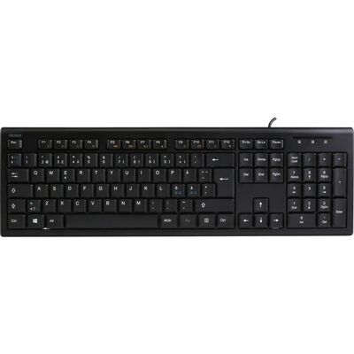Deltaco Modell TB-626 Svart Nordisk Tangentbord Deltaco Modell TB-626 Svart Nordisk Tangentbord