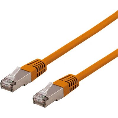Deltaco SFTP-60ORH - 0,5 m Orange Verkkokuitu Cat6 S/FTP Deltaco SFTP-60ORH - 0,5 m Orange Verkkokuitu Cat6 S/FTP
