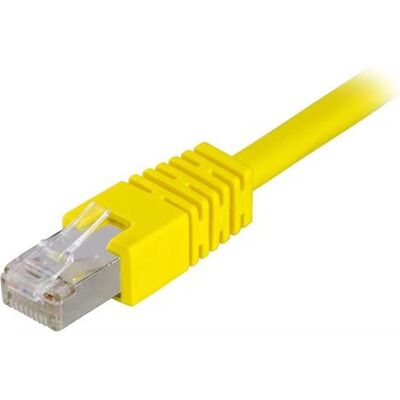 Deltaco Malli STP-611GLAU Verkkokaapeli - Keltainen - 1,5 m - Cat6a F/UTP Deltaco Malli STP-611GLAU Verkkokaapeli - Keltainen - 1,5 m - Cat6a F/UTP