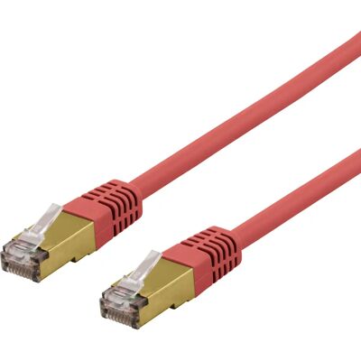 Deltaco SFTP-62RAH - 2m Punainen Verkkokaapeli - Cat6a S/FTP Deltaco SFTP-62RAH - 2m Punainen Verkkokaapeli - Cat6a S/FTP
