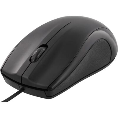 Deltaco MS-711 Hiiri - Optinen, 3 Painiketta, USB, Musta Deltaco MS-711 Hiiri - Optinen, 3 Painiketta, USB, Musta