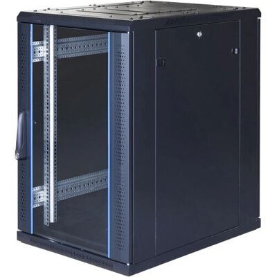 Deltaco G6.6818.9001 18U Rack Schrank - Schwarz Deltaco G6.6818.9001 18U Rack Schrank - Schwarz