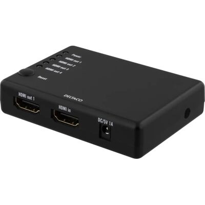 Deltaco HDMI-7051 Video Splitter - 4x HDMI Deltaco HDMI-7051 Video Splitter - 4x HDMI