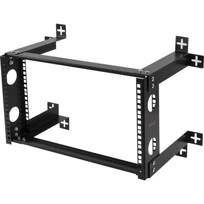 Deltaco 19-DTSR0506 Stahl-Wandhalterung 6U - Rack Zubehör Deltaco 19-DTSR0506 Stahl-Wandhalterung 6U - Rack Zubehör