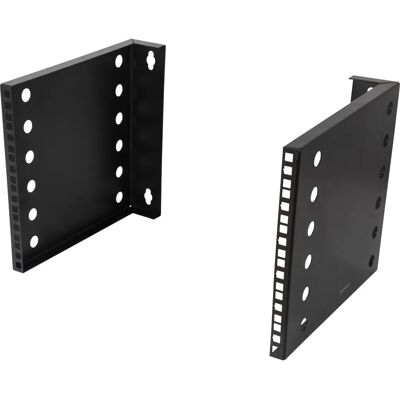 Deltaco 19-DTSR0706 Seinälle asennettava rack-teline - 6U Musta Deltaco 19-DTSR0706 Seinälle asennettava rack-teline - 6U Musta