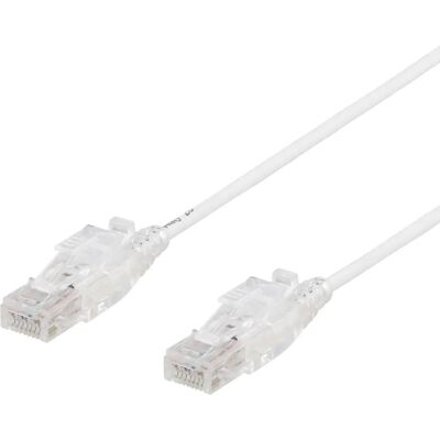 Deltaco UUTP-1101 UTP Cat6a Verkkokaapeli - 0,5 m Valkoinen Deltaco UUTP-1101 UTP Cat6a Verkkokaapeli - 0,5 m Valkoinen