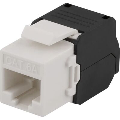 Deltaco Deltaco MD-120 Keystone Modul - Weiß - Keystone Modul Deltaco Deltaco MD-120 Keystone Modul - Weiß - Keystone Modul