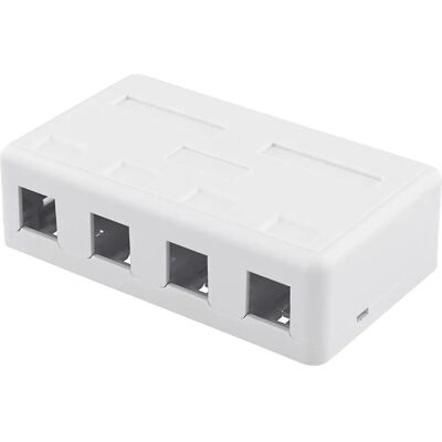 Deltaco VR-224 Flacher Netzwerk Keystone-Modul - Keystone Deltaco VR-224 Flacher Netzwerk Keystone-Modul - Keystone