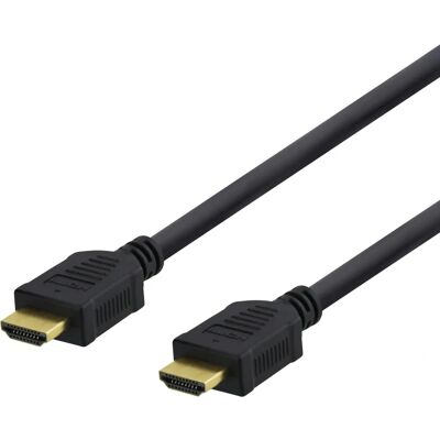 Deltaco HDMI-1060D Ethernet 7m Korkean Nopeuden 4K UHD Kaapeli Deltaco HDMI-1060D Ethernet 7m Korkean Nopeuden 4K UHD Kaapeli