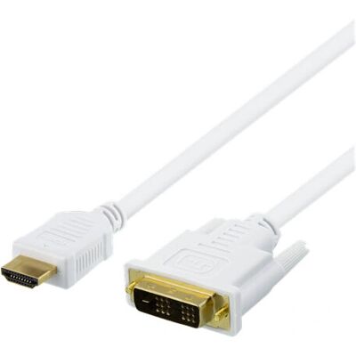 Deltaco Modell HDMI-116AD - 7m Weiß Video Kabeladapter Deltaco Modell HDMI-116AD - 7m Weiß Video Kabeladapter