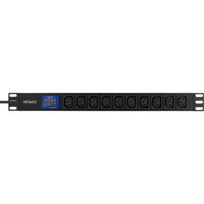 Deltaco GT-8642 Steckerleiste - 2m, 10 Steckdosen, Indoor, Schwarz Deltaco GT-8642 Steckerleiste - 2m, 10 Steckdosen, Indoor, Schwarz