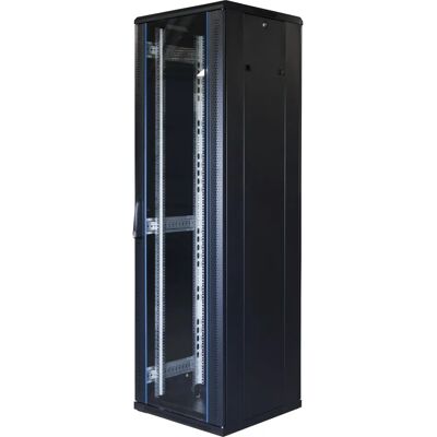 Deltaco 19-G8842GM Rack-Schrank - 42U, 800x800mm, Schwarz Deltaco 19-G8842GM Rack-Schrank - 42U, 800x800mm, Schwarz