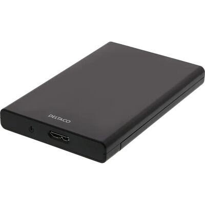 Deltaco MAP-K2568 Gehäuse - Schwarz, 2,5 Zoll, SATA III, USB 3.1 Deltaco MAP-K2568 Gehäuse - Schwarz, 2,5 Zoll, SATA III, USB 3.1